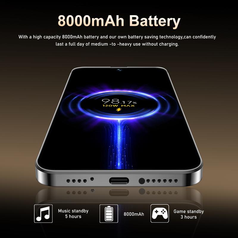 Product Introduction of Hot Sale Mate70pro Perforated Screen Mobile Phone Smartphone 10