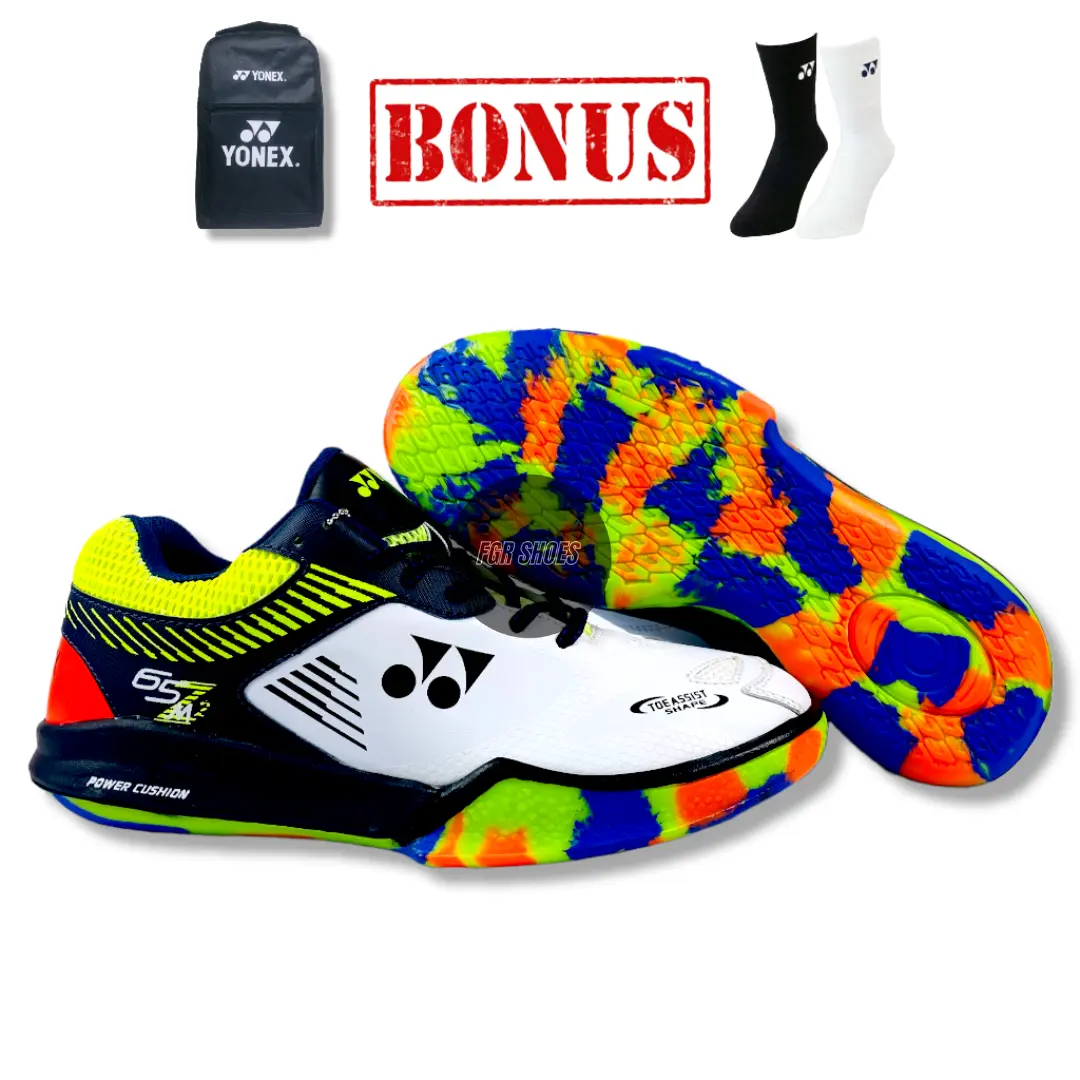 Sepatu Badminton Yonex Power Cushion 65 Z 2 M / Sepatu Bulutangkis Yonex Pria Terlaris