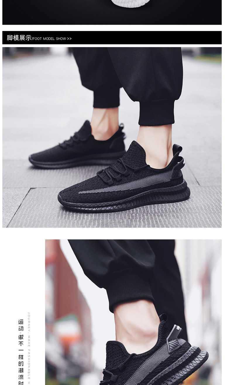 Product Introduction of Sneaker Wholesale Men's New Breathable Popular Spring and Autumn Sneakers Sneaker Flying Woven Casual Mesh Cloth Shoes Generation Hair Trainers Training 18