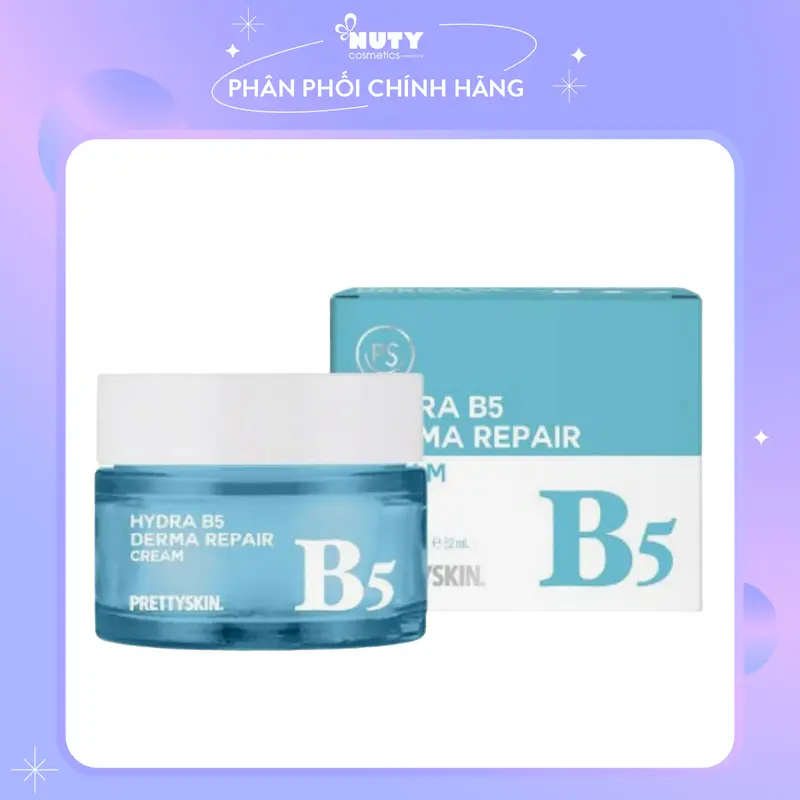 Kem Dưỡng Giúp Phục Hồi Da Pretty Skin Hydra B5 Derma Repair Cream (52ml) 0