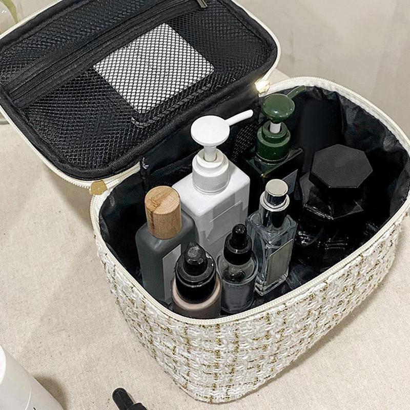 Túi Đựng Mỹ Phẩm Trang Điểm, Hộp Đựng Đồ Trang Điểm Du Lịch Cầm Tay Hộp Sắp Xếp Đồ Vệ Sinh Cá Nhân Hỗ Trợ Trang Điểm, W4D7 3
