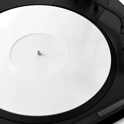 Silicone Turntable Slipmat - Anti-Static Vinyl Record Player Mat For Vibration Control