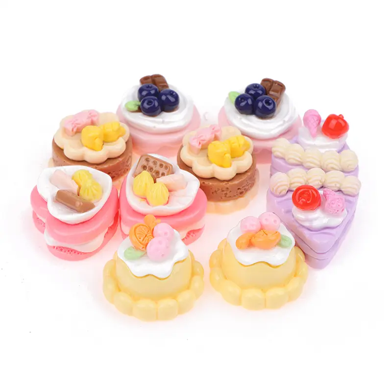 Mô Hình Thực Phẩm Giả Bánh Mini, 10 Cái, Vật Thu Nhỏ Phụ Kiện Trang Trí, Thích Hợp Cho Nhà Búp Bê, Vật Phẩm Trang Trí 6