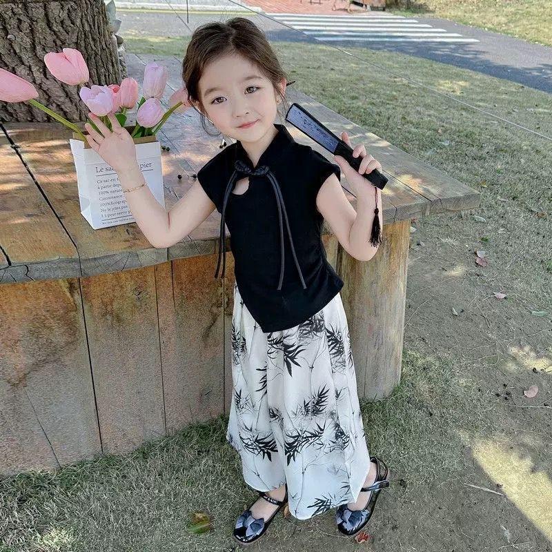 Wanda Black Set | Baju Shanghai Anak Perempuan | Setelan Baju Anak Perempuan 2