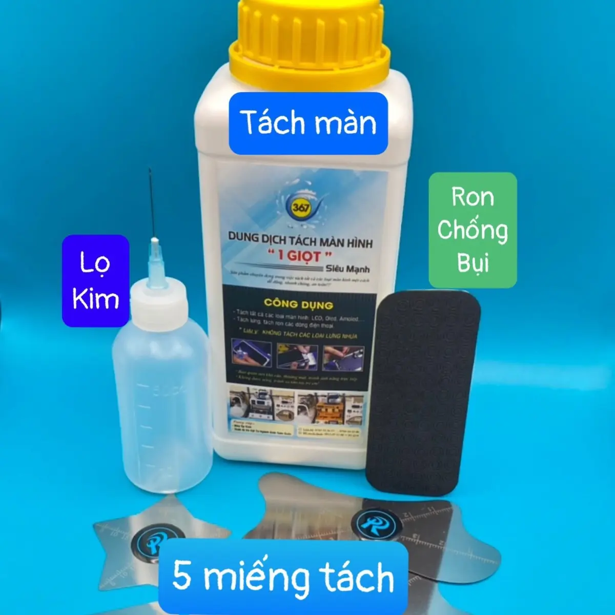 Combo Tách Màn - Hàng Mới Về - Tặng Ron Chống Bụi - Kèm Set 5Pcs