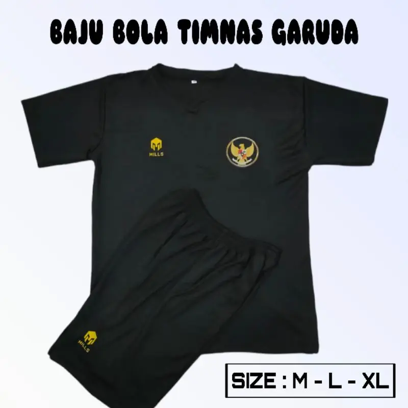 Setelan Jersey futsal baju bola timnas garuda indonesia terbaru uniseks