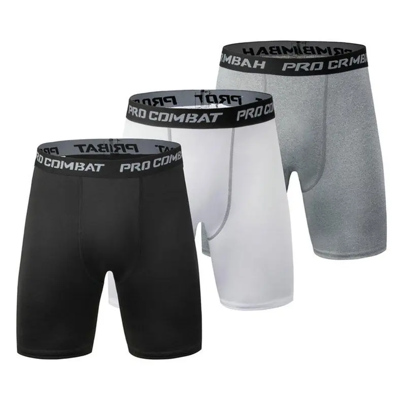 Quần Legging Thể Thao Nam, Quần Đùi Bóng Rổ Năm Điểm, Nhanh Khô, Tập Luyện Chạy Bộ, Quần Tập Thể Dục Co Giãn 0
