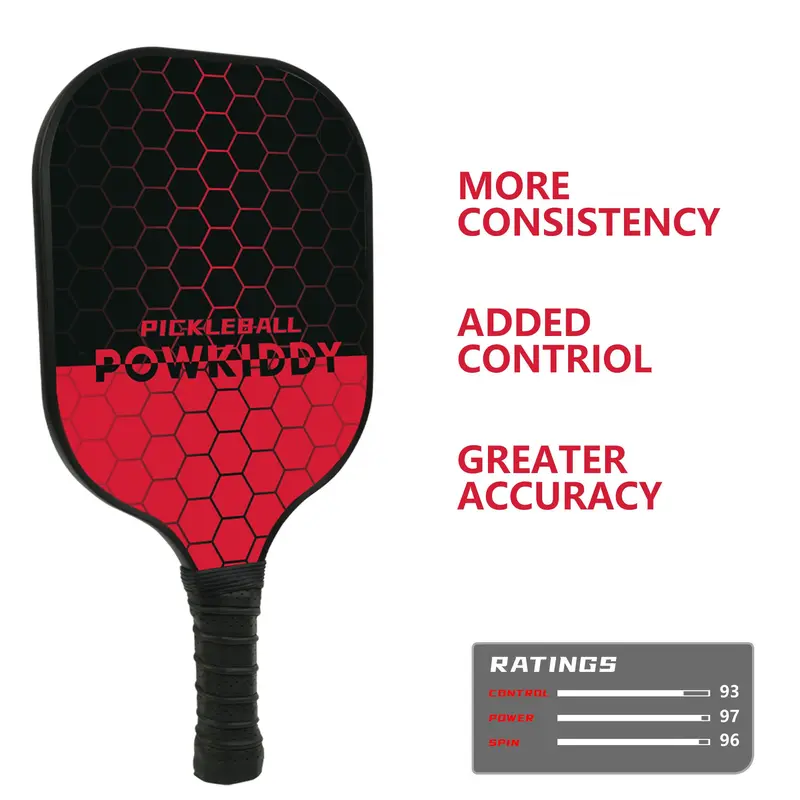 Pickleball Set, 1 Set Including 2 Counts Pickleball Racket & 4 Counts Pickleball & 1 Count Storage Bag, Professional Tennis Equipment 2