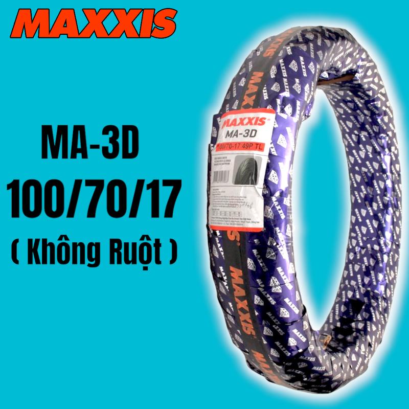 Vỏ Lốp Xe Máy Maxxis 3D Gai Kim Cương - 100 70 17 Cho Sirius Jupiter Exciter Phụ Kiện