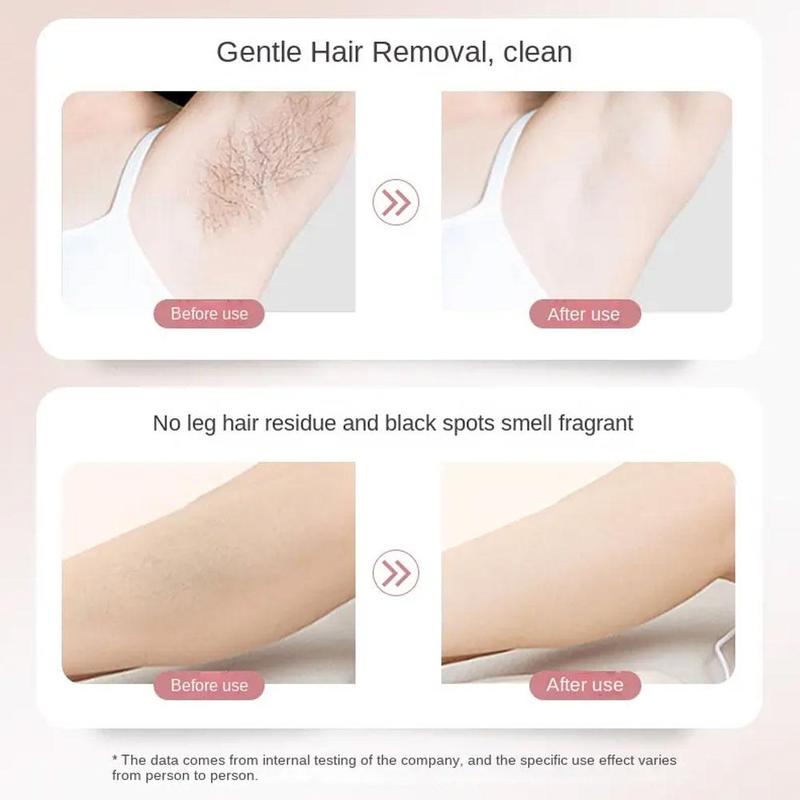 Product Introduction of Gentle Hair Removal Cream Full Body Underarm Private Parts Leg Hair Painless Non-irritating Fast Hair Removal 60