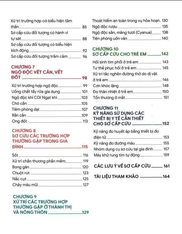 Sách - Sơ cứu 360 - Cẩm nang hướng dẫn chi tiết sơ cứu YTE trong mọi gia đình - Sách về gia đình 7