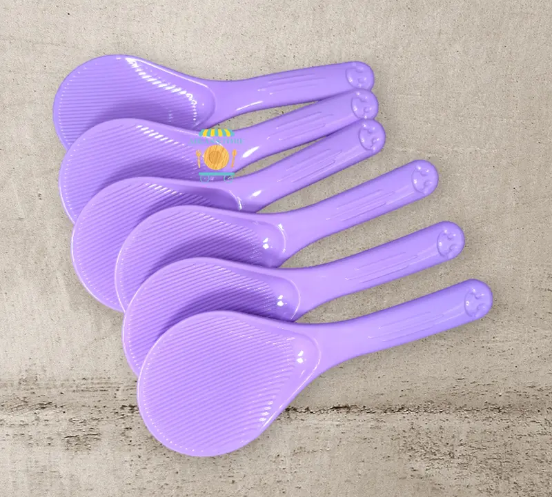 MURAH SENDOK NASI MELAMIN TEBAL / CENTONG NASI / BAYAR DI TEMPAT /COD Kitchenware Ungu Milamin 5