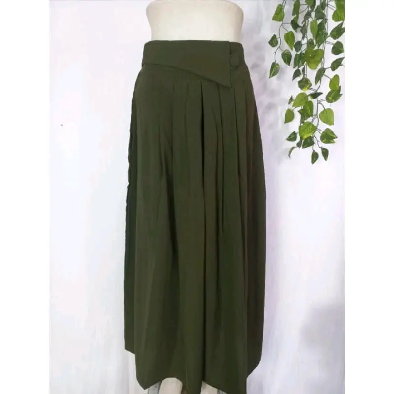 Zeea Kulot Celana Rok Jumbo Bahan Wolfis