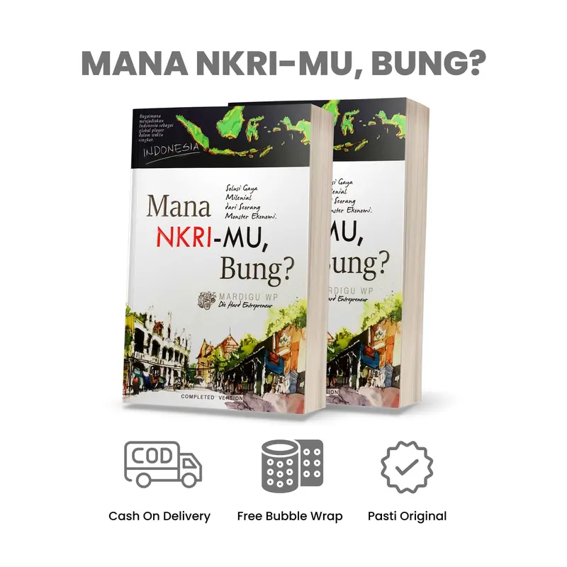 Buku Mana NKRI-MU BUNG - Mardigu Wowiek Bossman [GARANSI ORIGINAL] 0