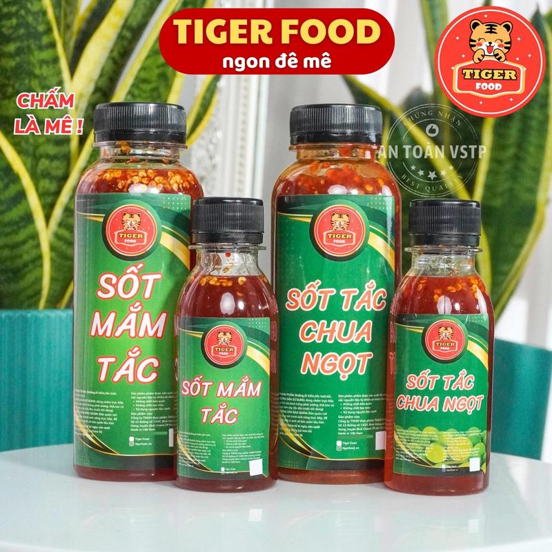 Sốt tắc chua ngọt TIGER FOOD sốt tắc nhà làm dùng ăn kèm cho bánh tráng phơi sương hoặc nhiều món khác Siêu Ngon Nước Sốt Gia Vị