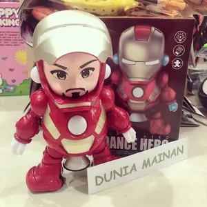 Mainan Robot Joget Dance Musik dan lampu