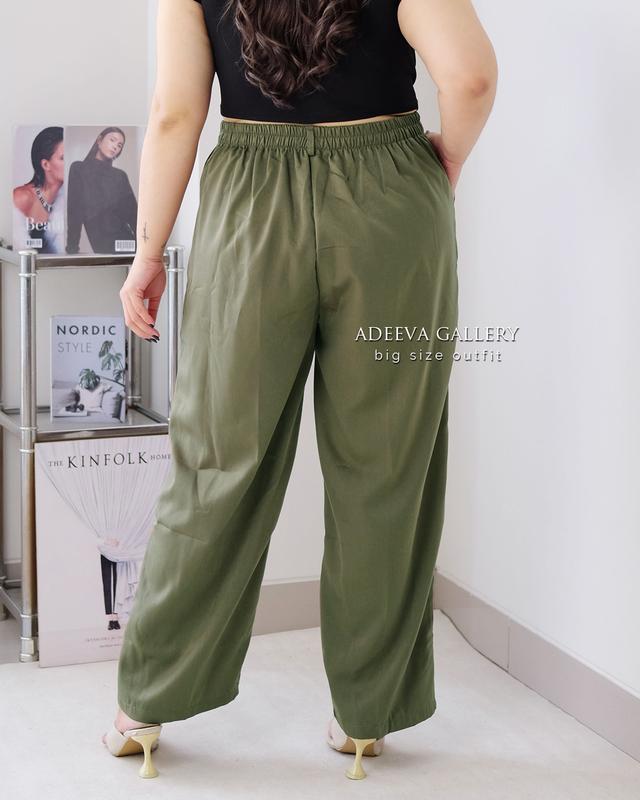 ADEEVA Loose Pants Celana Formal Casual Jumbo 6