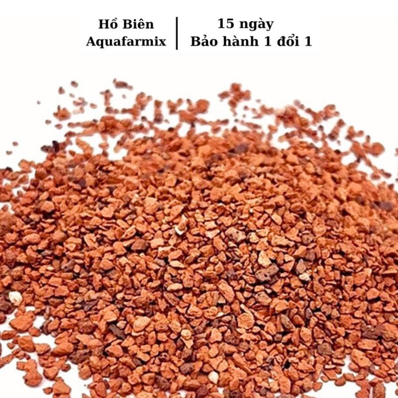  sạn gốm ceramic đỏ trang trí hồ cá cảnh cá lóc - vật liệu lọc nước trải nền lót nền cho bể cá cảnh 