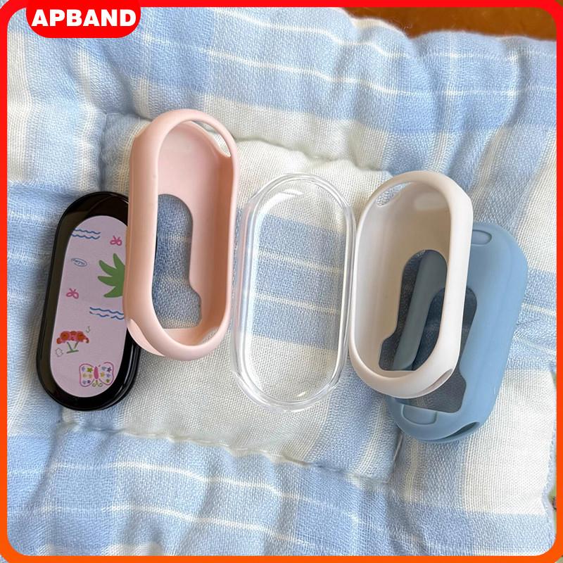 ซิลิโคนเคสนิ่ม for Smartwatch Xiaomi Mi Band 10 9 8 /NFC กีฬายางป้องกันหน้าจอฝาครอบกันชนรูอุปกรณ์เสร