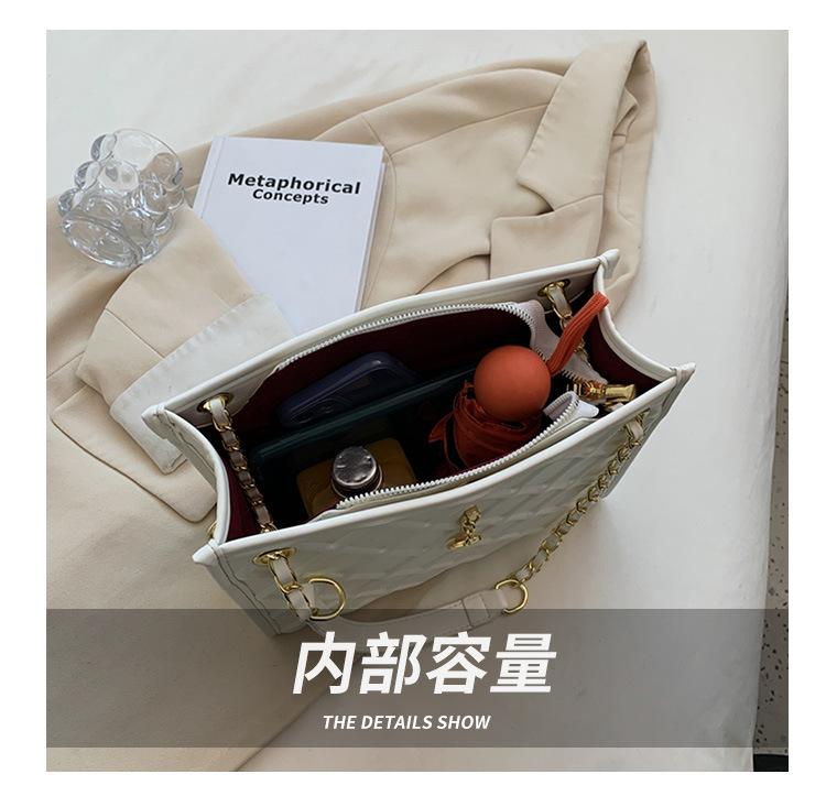 Product Introduction of Túi Kẹp Nách Đeo Vai Thời Trang Mới Mùa Hè, Thêu Kim Cương, Dây Thừng, Túi Xách, Túi Tote Dây Xích Hợp Xu hướng Dành Cho Nữ, 2024 8