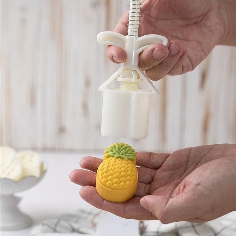 3 in 1 Cetakan Kue Bulan Kue Nanas Cetakan Nastar Nanas / Cetakan Kue Bulan Bunga Sakura / Cetakan Kue Bulan Kacang Kitchenware