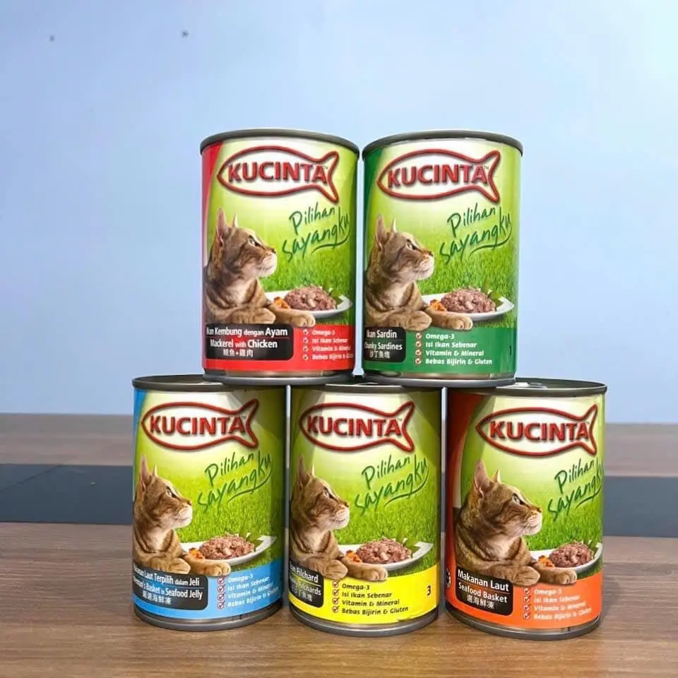Combo 5 pate cho mèo siêu tiết kiệm Kucinta