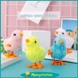 Mumystation mainan anak lucu ayam berjalan mainan ayam putar satuan plastik Toys Toys