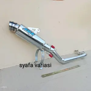 KNALPOT RACING DOS UNTUK SEMUA MOTOR METIK HONDA,BIET KARBU/FI/POP,VARIO KARBU/125/150,GENIO,DLL