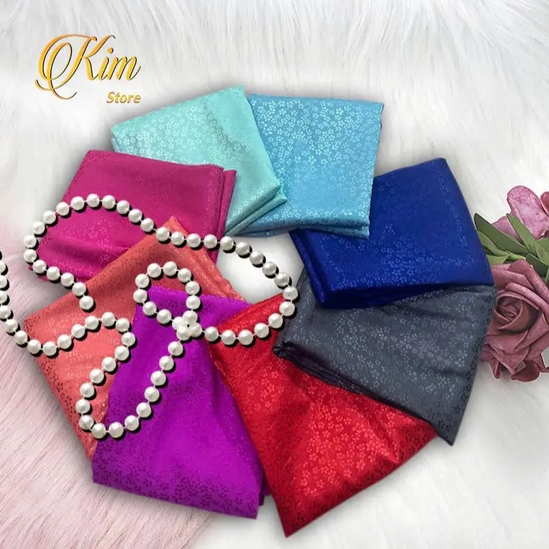 Lụa tơ tằm hoa mai cao cấp