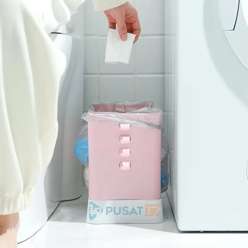 PUSAT17 TONG SAMPAH MAGIC / TONG SAMPAH LIPAT ADJUSTABLE / TEMPAT SAMPAH PLASTIK PORTABLE / PEMBUANGAN SAMPAH DAPUR PLASTIK ROLL / TRASH BAG 2