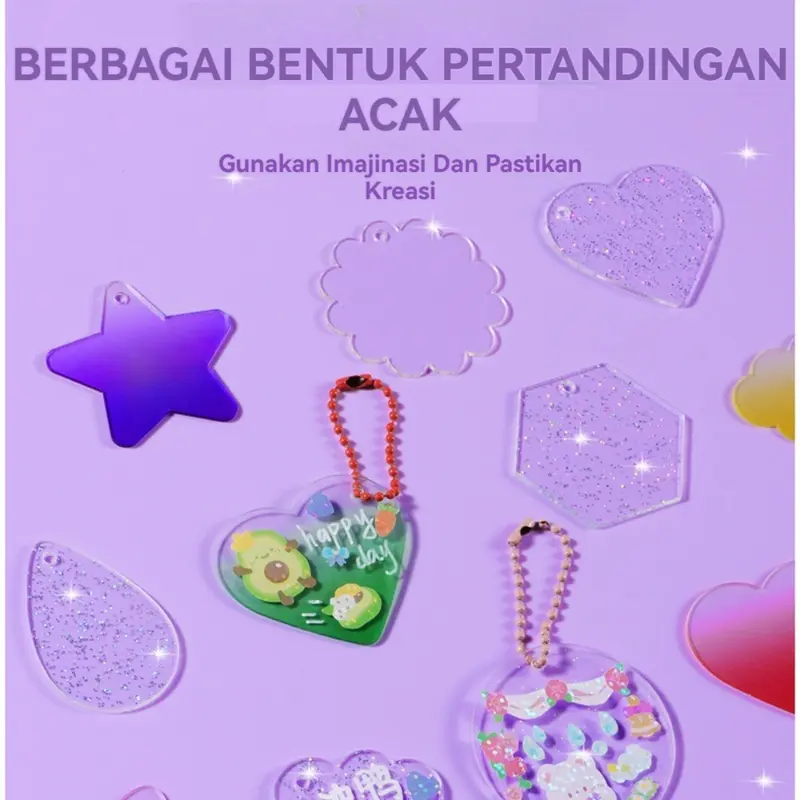 303Pcs Set Mainan DIY Cream Adhesive & Dekorasi Krim Tanah Liat, Set Lengkap Alat Kreatif untuk Anak, Stiker Krim, Alat Dekorasi, dan Mainan Edukasi untuk Mengembangkan Keterampilan Motorik Halus Anak-anak 5