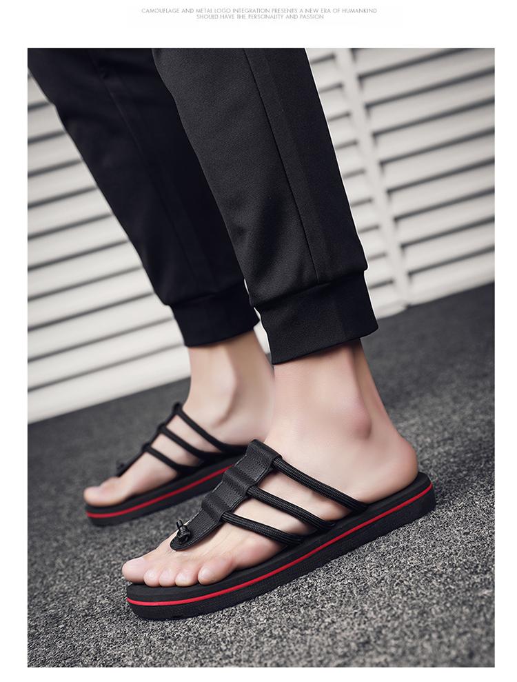 Product Introduction of Summer New Sandals, Men's Anti slip Outer Wear EVA Slippers, Men's Leisure Beach Flip Flops 10