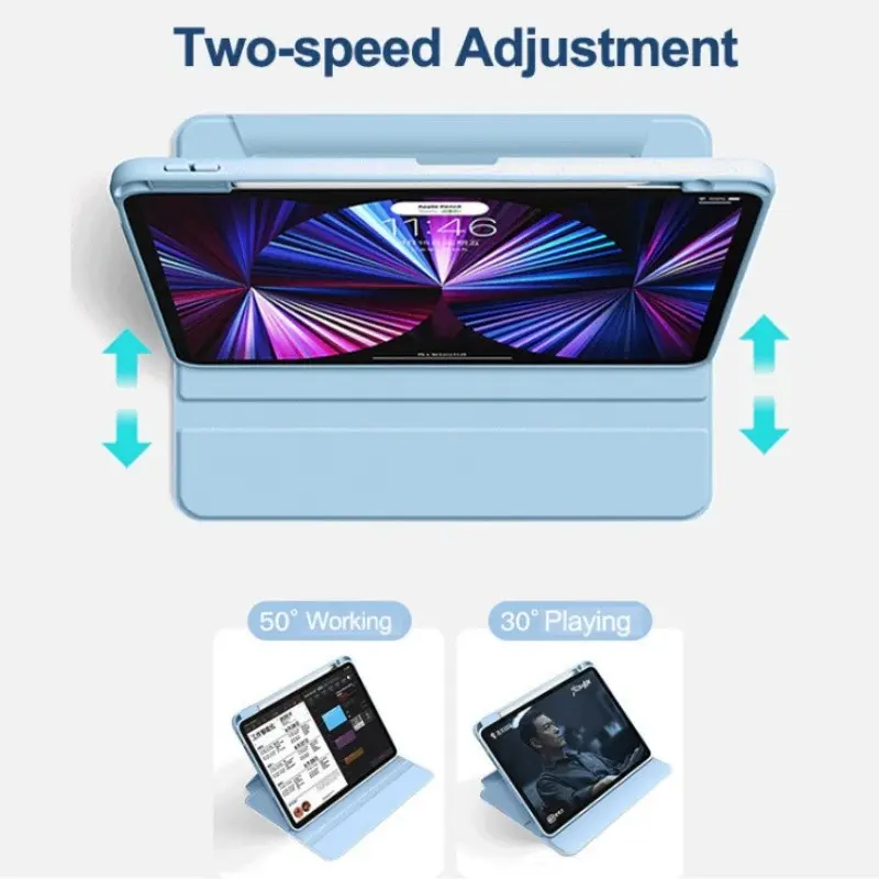 Ốp Chân Đế Xoay 360 Độ, Dành Cho Redmi Pad Pro 12.1 Inch, Ốp Máy Tính Bảng Acrylic, Tương Thích Với Xiaomi Poco Pad 5G 12.1, Có Khe Cắm Bút 2