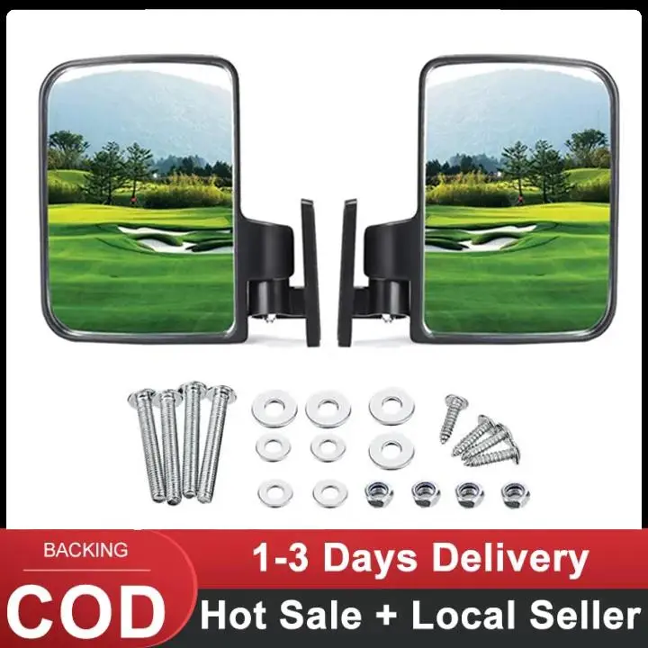 Golf Cart Rear View Mirror 180 Degree Rear View Mirror 16.5" Extra Wide Truck Mirrors