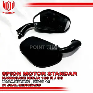 Spion Model Standar Kawasaki Ninja 150 R / SS Kaca Model Bening