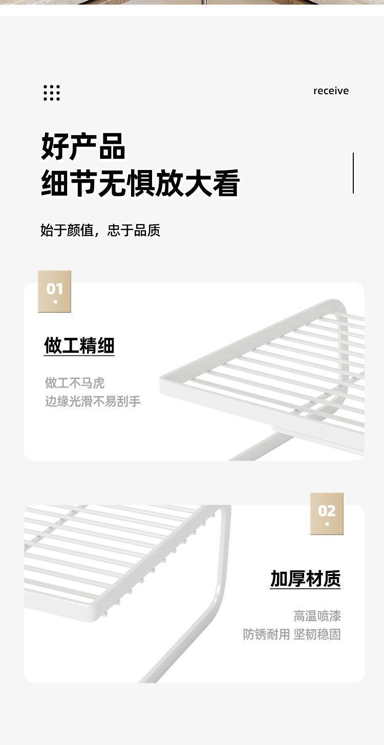 Product Introduction of Giá Để Đồ Nhà Bếp, Giá Nhiều Tầng, Để Bàn, Kệ Mặt Bàn, Giá Nồi, Dụng Cụ Hữu Ích, Lưu Trữ Tủ, Vách Ngăn Nhiều Tầng, Thiết Kế Lưới Con, Thích Hợp Cho Nồi Và Tủ Kitchen 8