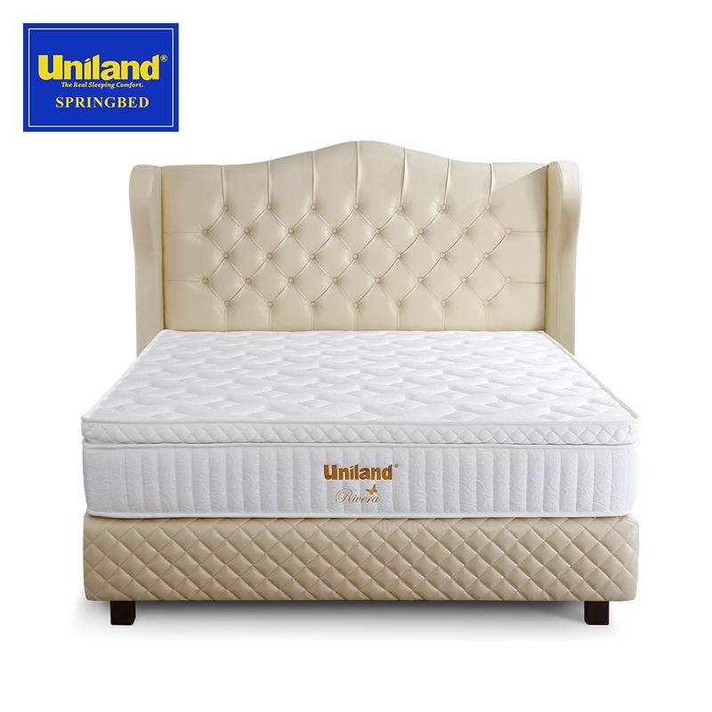 Uniland Springbed Rivera Pillowtop Tiffany Full Set Kasur Spring Bed 3