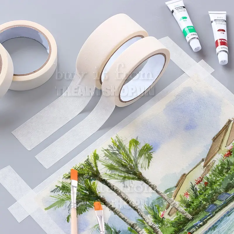 Băng keo giấy dùng để cố định giấy vẽ THEARTSHOP