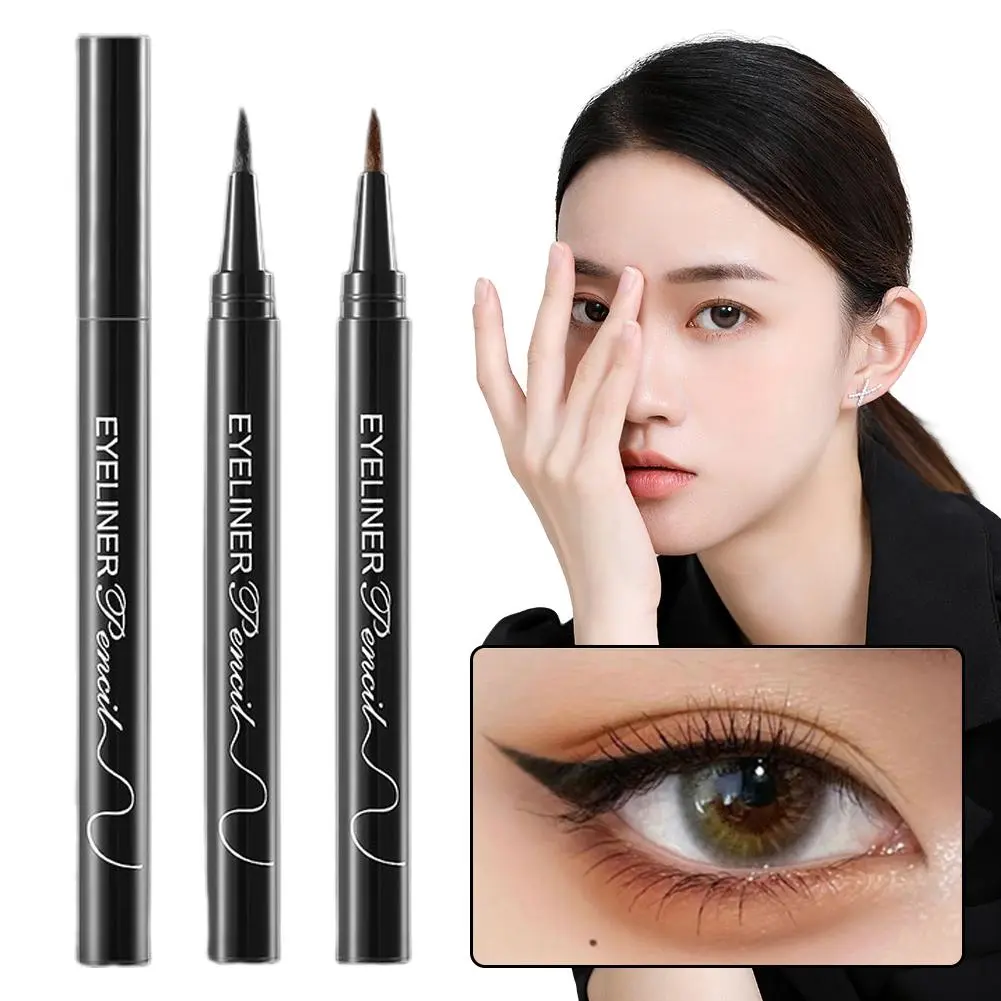 Liquid Eyeliner Pen Waterproof And Sweatproof Long-lasting And Does Not Smudge Eyeliner 2 Colors