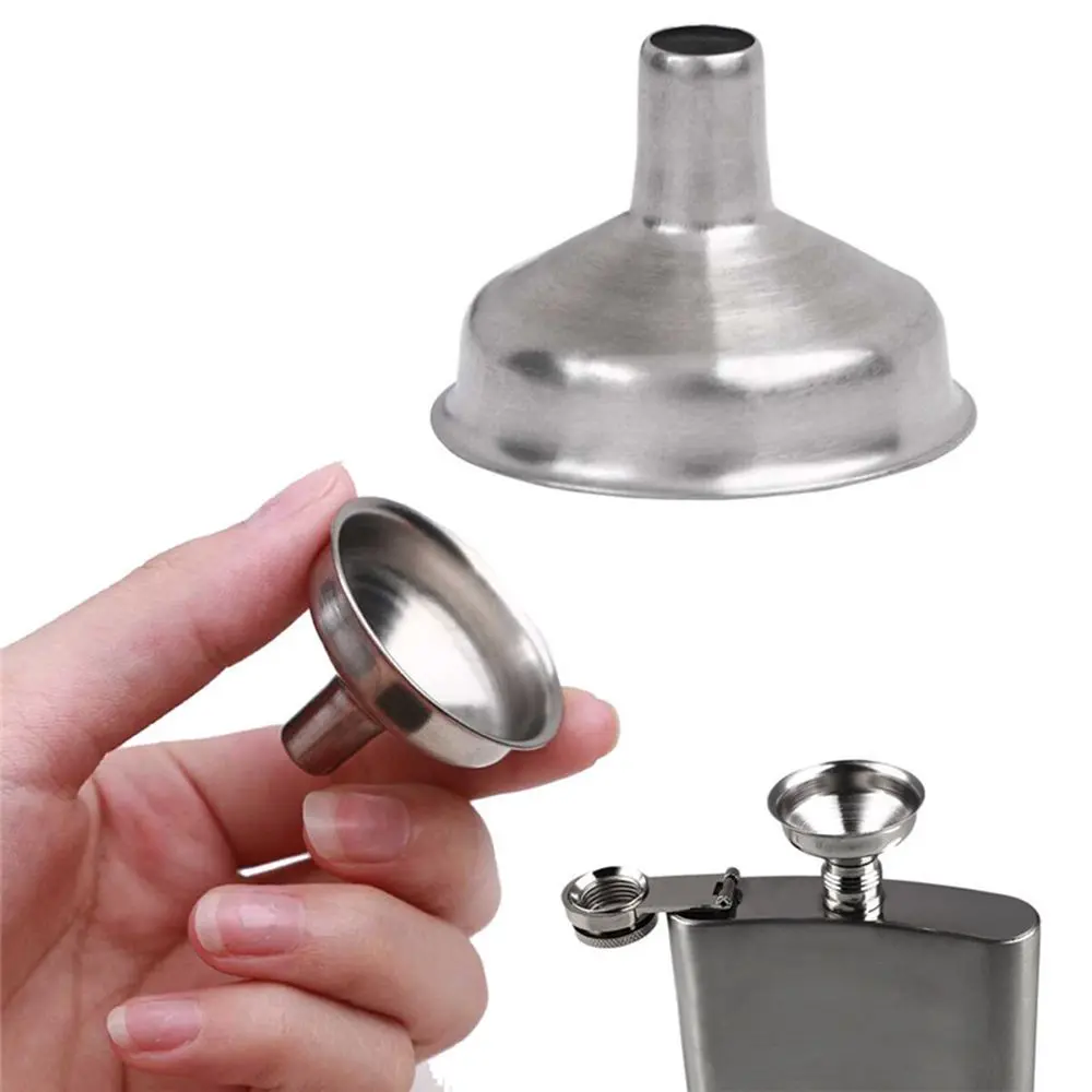 Canning Liquid Bar Handle Stainless Steel Mini Funnel Filling Wine Small Mouth