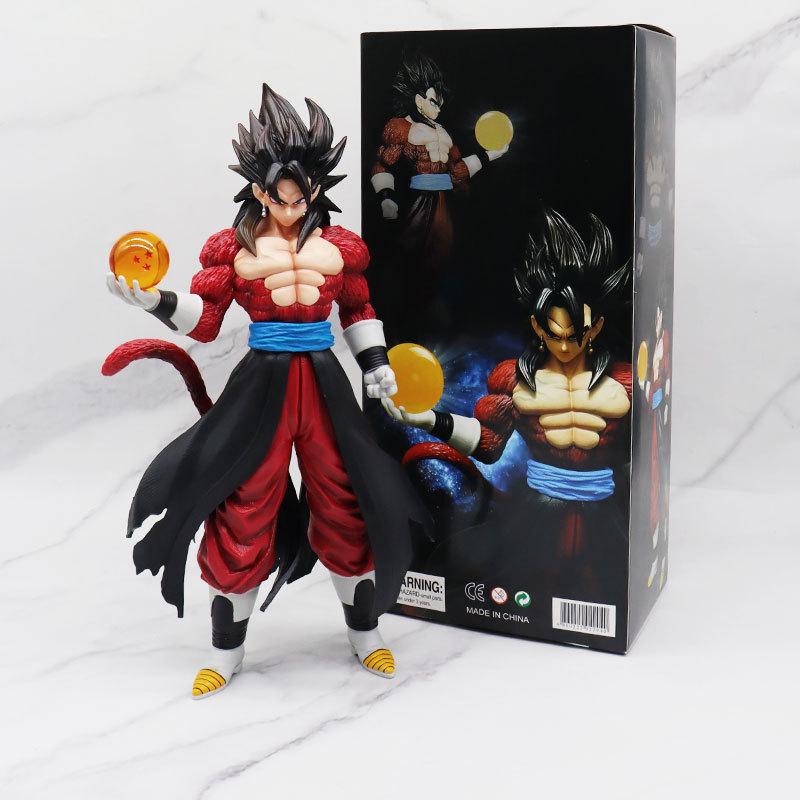 Mô hình lớn Vegeto Super Saiyan 4 Figurine Vegeto cầm ngọc rồng Anime Dragon Ball trong 7 viên ngọc rồng Đồ Chơi Toy