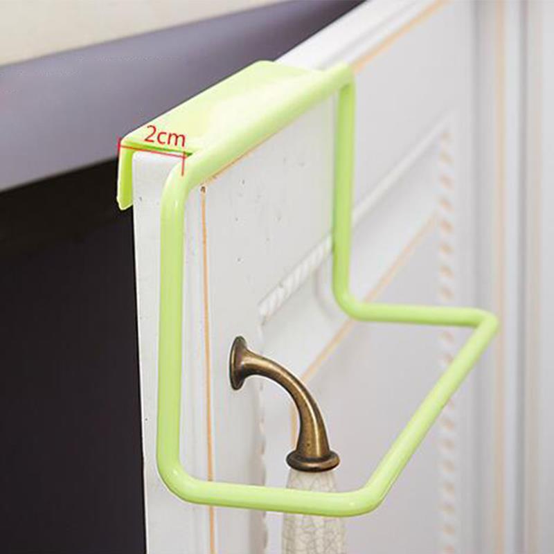Product Introduction of 1Pcs Plastic Hanging Holder Multifunction Towel Rack Cupboard Cabinet Door Back Home Storage Organizer Kitchen Accessories 32