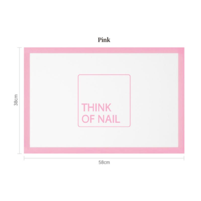 Product Introduction of ( Think of nail ) Thảm Jelly Board làm nail Think of nail Hàn quốc chất liệu silicon an toàn 2 màu chọn lựa 7