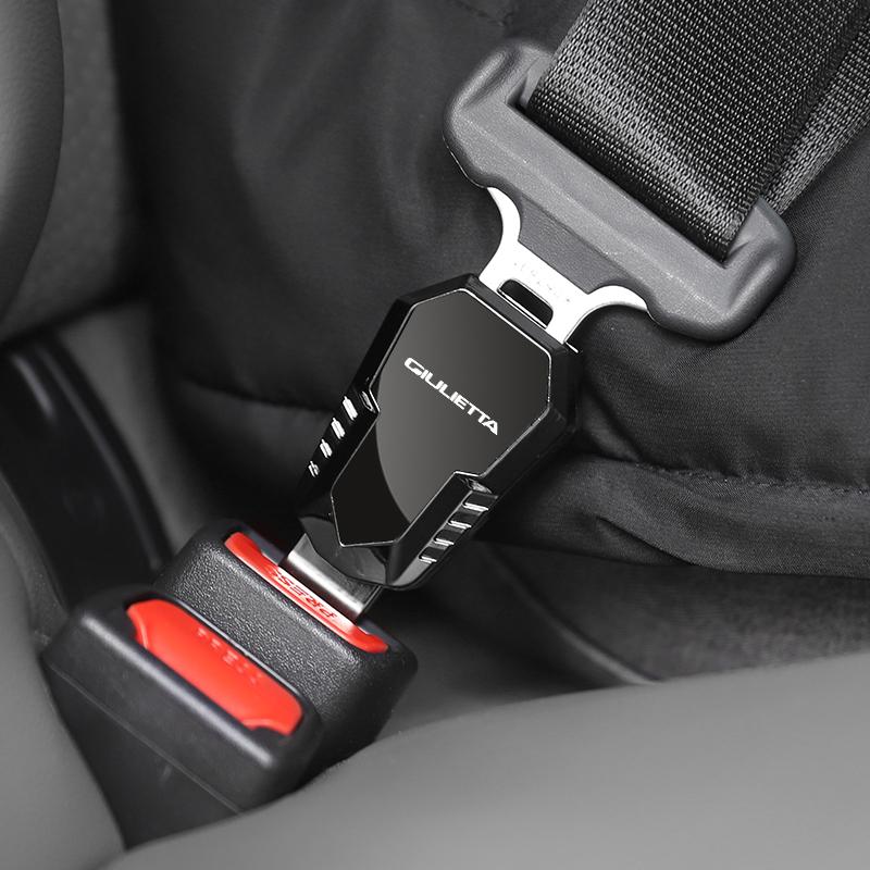 Product Introduction of 1 pcs Car Seat Belt Clip Extension Plug Metal Seatbelt Extender Accessories for Alfa Romeo Giulietta 2