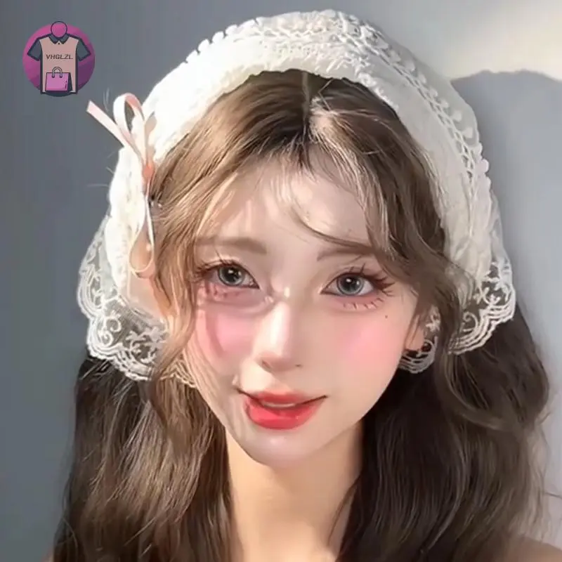Stunning Upgrade! Elegant Plaid Scarf for Women Creative Frilled Headband Versatile Style Hair Wrap The New Fashion Star in Headwear Accessories A Must-Have Adornment to Make You