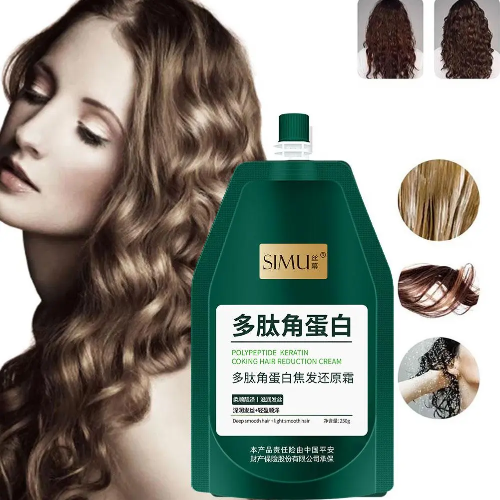Kem Làm Mượt Phục Hồi Tóc Cháy Nến Peptide Keratin, Cấp SPA, C9C4