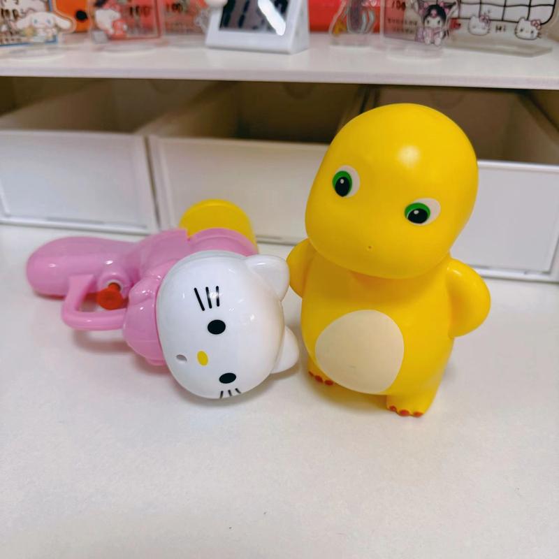 Product Introduction of Little Dinosaur Water machine Little Milk Dragon Press Spray Water Sprinkler Boys Girls Water machine Fight Children's Toy Beach Toy 4