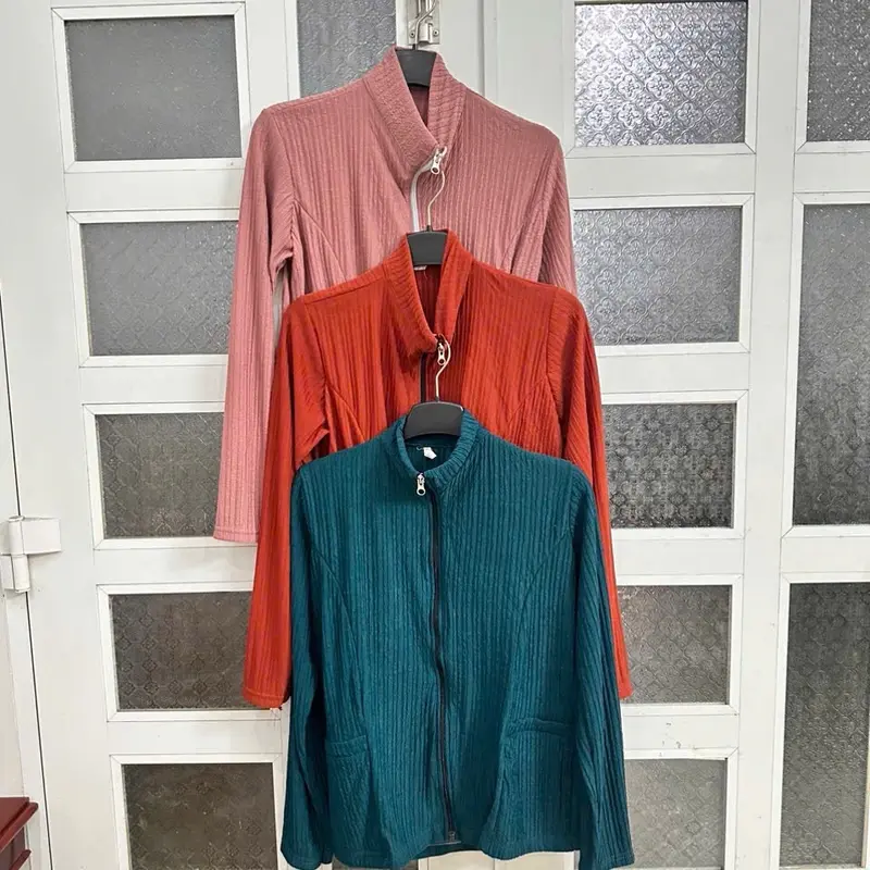 Combo 3 áo 109k áo khoác xốp nhật dây kéo nhiều màu 4