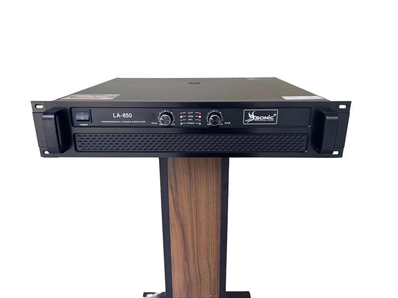 Cục đẩy công suất SONIC LA-850 32 sò lớn mạch class H công suất 850W/1 kênh hàng nhập khẩu chính hãng bảo hành 24 tháng
