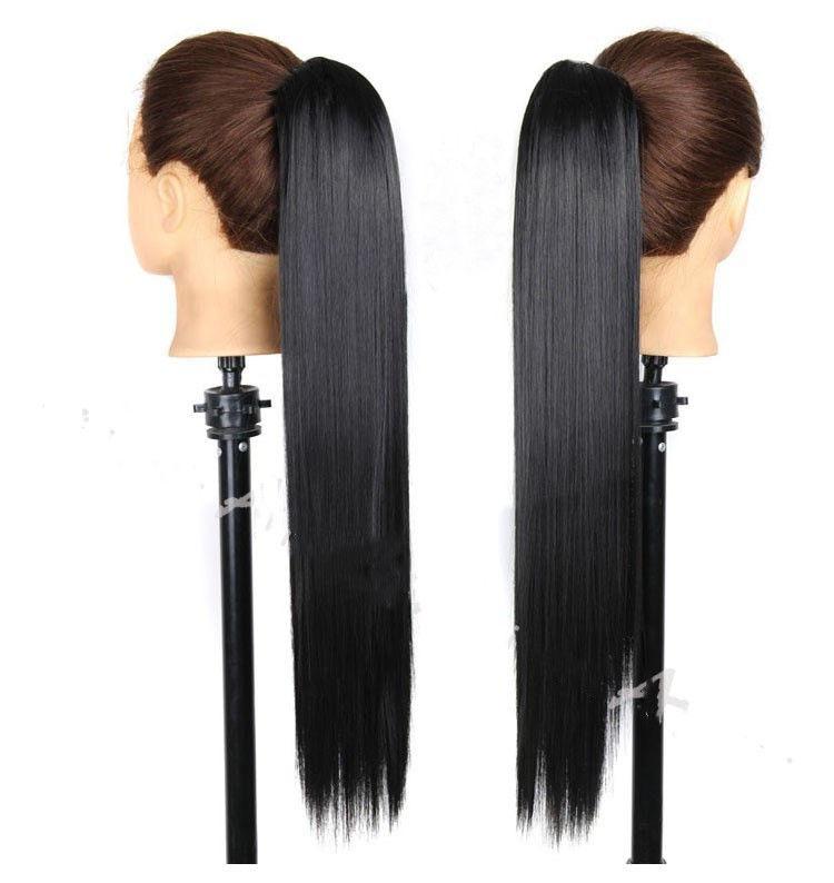Product Introduction of Tóc Giả Hanfu Phong Cách Trang Phục Cổ Xưa Cho Nam Và Nữ, Túi Đựng Tóc Đuôi Ngựa Cao Kiểu Kẹp, Tóc Thẳng Dài, Phụ Kiện Đội Đầu Tự Nhiên Như Thật, Cos Chivalrous 17